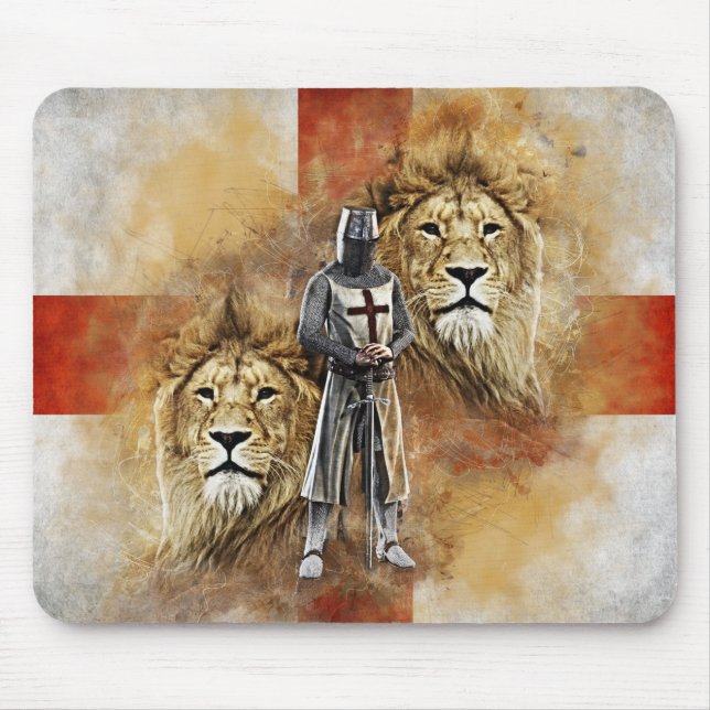 Mousepad Cavaleiros Templar 001 (Frente)