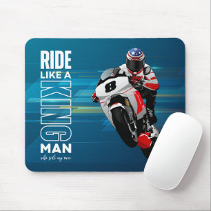 Mousepad Cavalgue Como um Rei