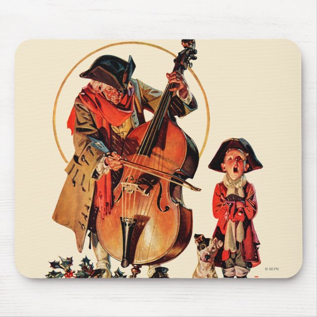 Mousepad Cavalheiros do YE Merrie do resto do deus (Frente)