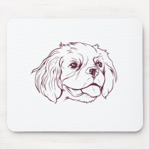 Mousepad Cavalier Face