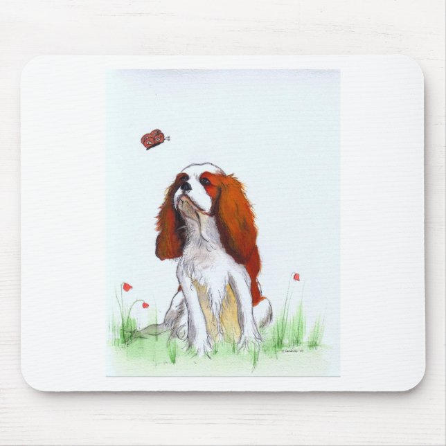 Mousepad Cavalier King Charles Spaniel CKC (Frente)