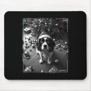 Mousepad Cavalier King Charles Spaniel de Natal Flagrado em