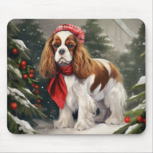 Mousepad Cavalier King Charles Spaniel Dog Natal