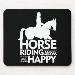 Mousepad Cavalo Aluga Cavalo Faz-me Camisa Feliz