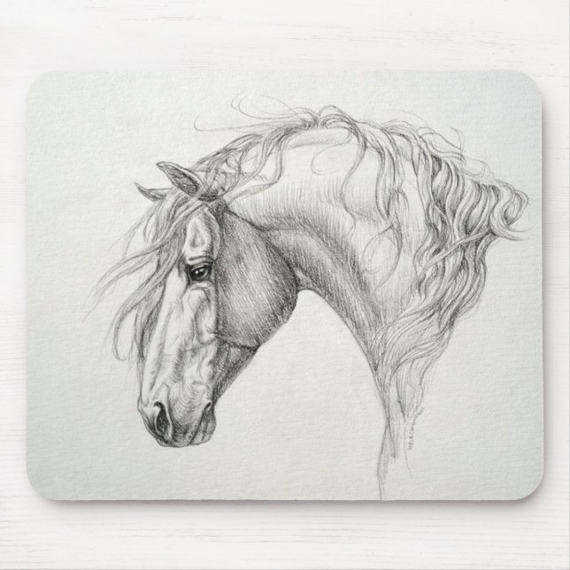 Mousepad Cavalo andaluz Mouspad (Frente)