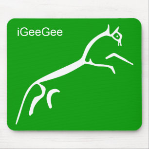 Mousepad Cavalo branco (castelo) de Uffington - iGeeGee
