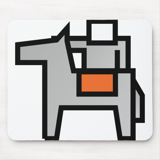 Mousepad Cavalo Cavaleiro 1 (Frente)