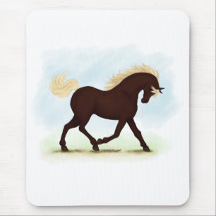 Mousepad Cavalo da Montanha Rochosa