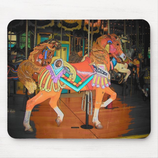 Mousepad Cavalo de Carrossel (Frente)