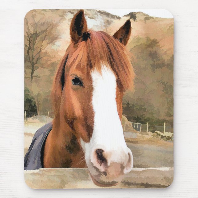 MOUSEPAD CAVALO DE CHESNUT (Frente)