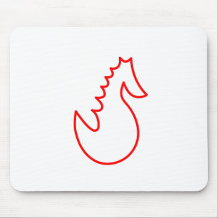 Mousepad Cavalo de Obra Adorável