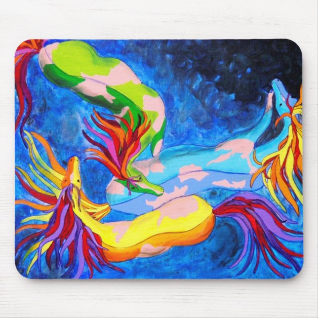 Mousepad Cavalo de uma cor diferente (Frente)