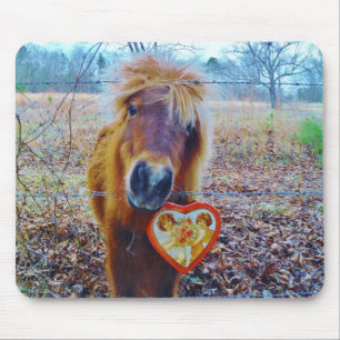 Mousepad Cavalo do Coração do namorados