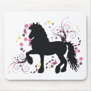 Mousepad Cavalo do frisão