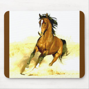 Mousepad Cavalo em Execução