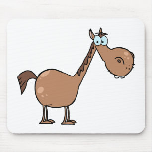 Mousepad Cavalo engraçado