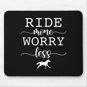 Mousepad Cavalo Mais Preocupante Menos Cavalo Andando Eques