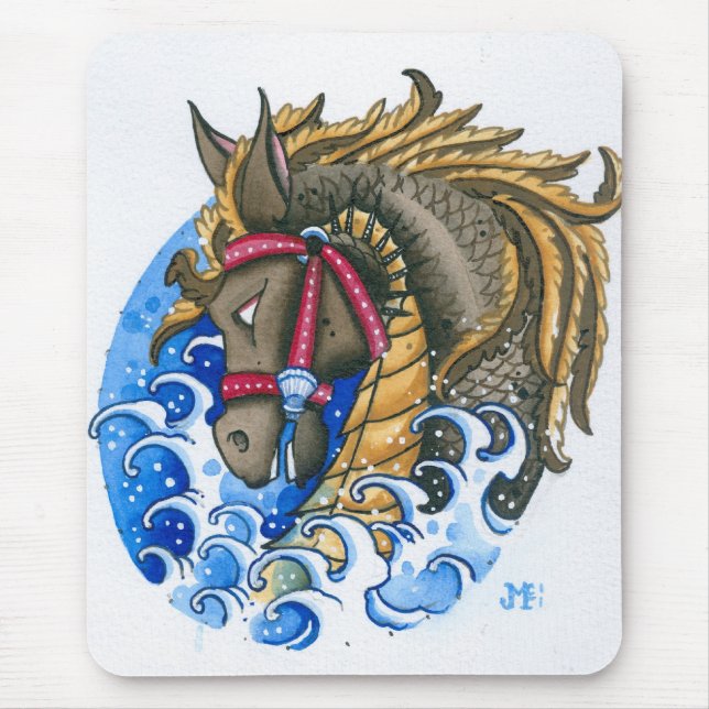 Mousepad cavalo marinho (Frente)