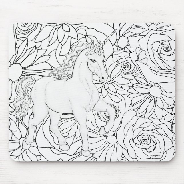 Mousepad Cavalo-marinho Invisível (Frente)