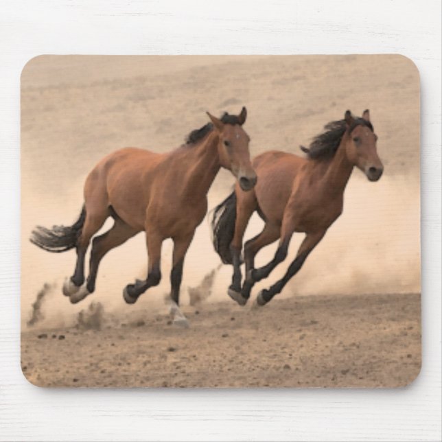 Mousepad Cavalo na queda II (Frente)