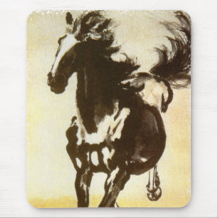 Mousepad Cavalo Negro