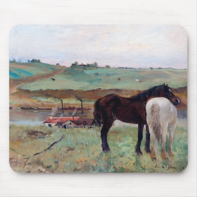 Mousepad Cavalo num Prado, Edgar Degas (Frente)