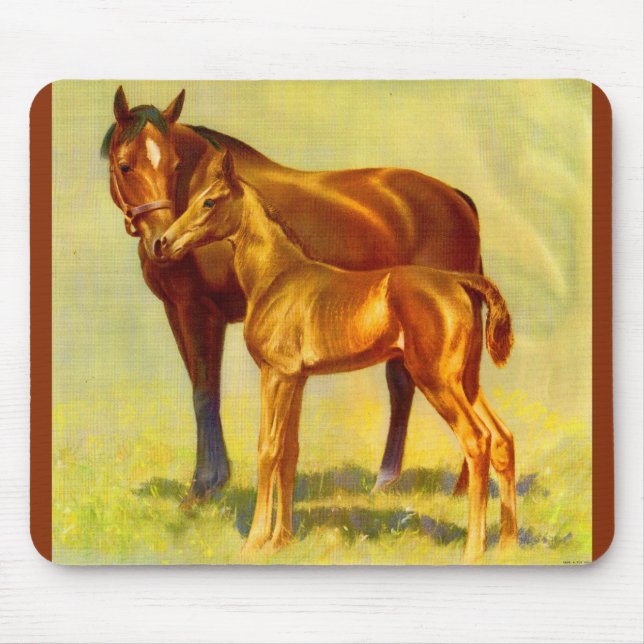 Mousepad cavalo pequeno grande (Frente)