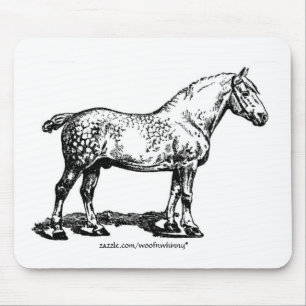 Mousepad Cavalo Rascunho