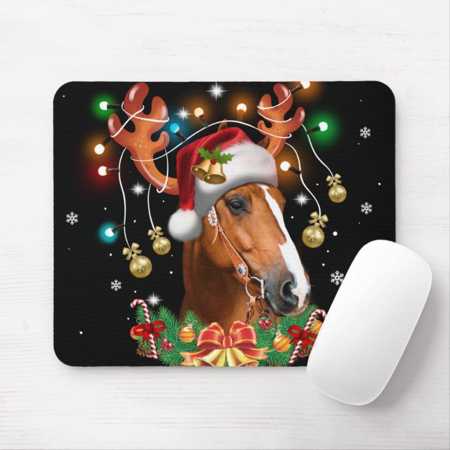 Mousepad Cavalo Reindeer (Com mouse)