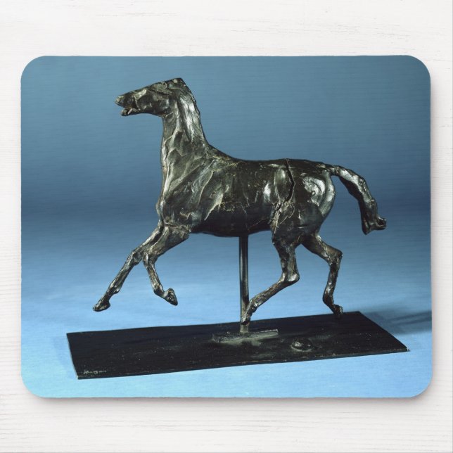 Mousepad Cavalo trotando (bronze) (Frente)