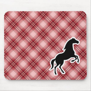 Mousepad Cavalo vermelho da xadrez