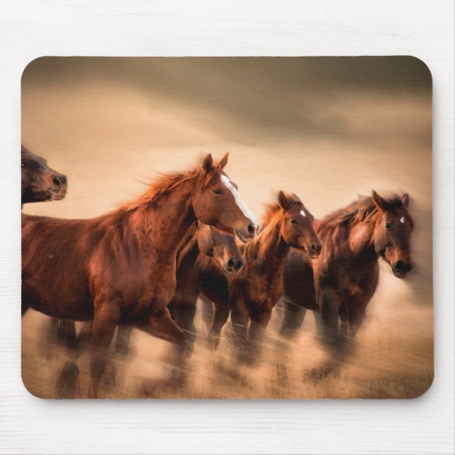 Mousepad Cavalos Correndo (Frente)