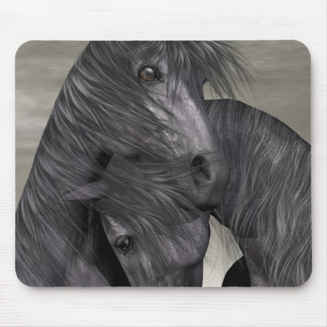 Mousepad Cavalos da proteção custe o que custar - (Frente)