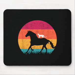 Mousepad Cavalos de Cavalo Cavalo Ridículo Cavalo Engraçado