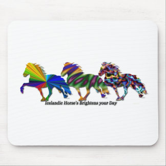 Mousepad Cavalos islandeses selvagens
