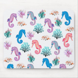 Mousepad Cavalos-marinhos Lindos