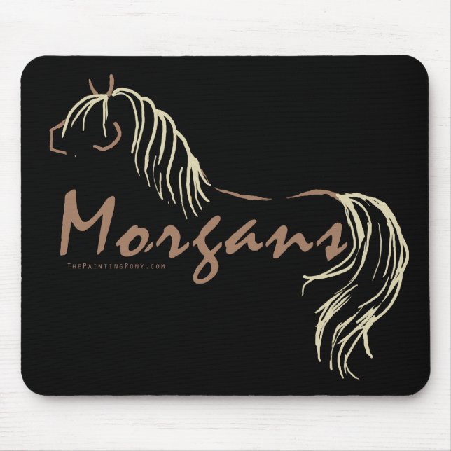 Mousepad Cavalos Morgan (Frente)