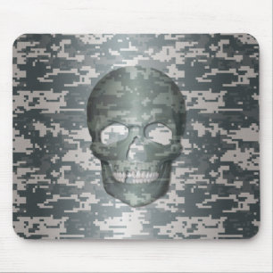 Mousepad Caveira da Camada Digital 3D