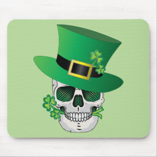 Mousepad Caveira de Leprechaun Irlandês