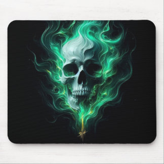 Mousepad caveira verde