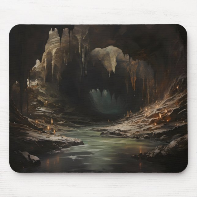 Mousepad Caverna do Rio Dark Fantasy (Frente)