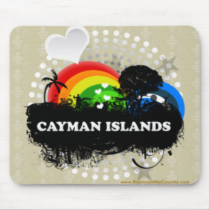 Mousepad Cayman Islands frutados bonitos