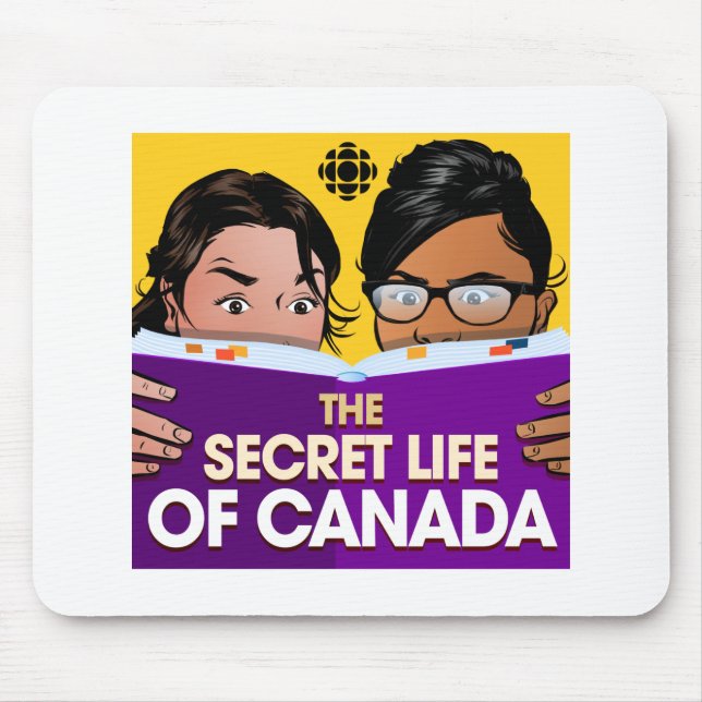Mousepad CBC A vida secreta do Canadá (Frente)