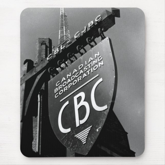Mousepad CBC Jarvis Street Sign (1940) (Frente)