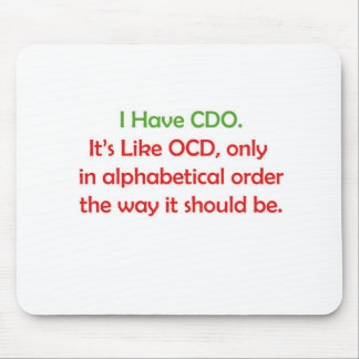 MOUSEPAD CDO