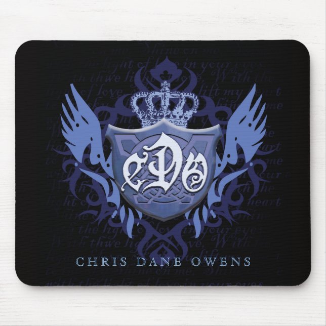 Mousepad CDO - coroa & protetor - tapete do rato (Frente)