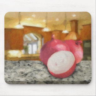 Mousepad Cebolas vermelhas