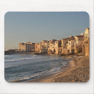 Mousepad Cefalu, cidade do beira-mar em Sicília