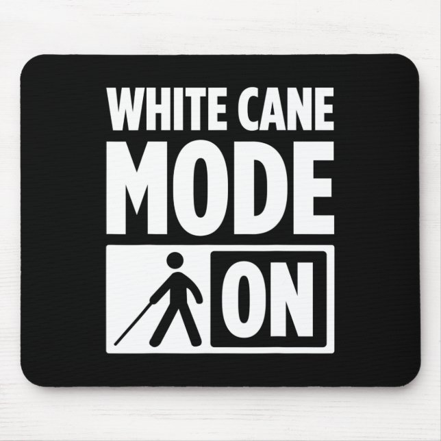 Mousepad Cegueira Para Pessoas Cegos Cegos Cegos Braille Re (Frente)