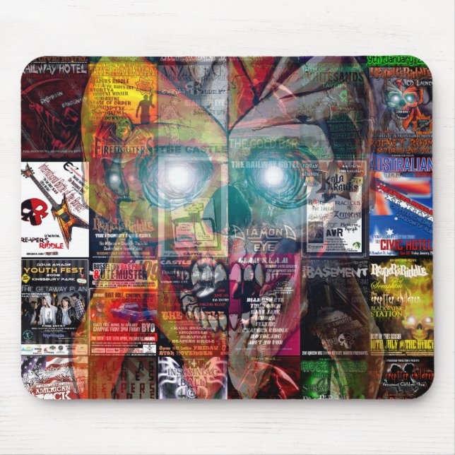 Mousepad Ceifeiras Mouspad - paisagem (Frente)